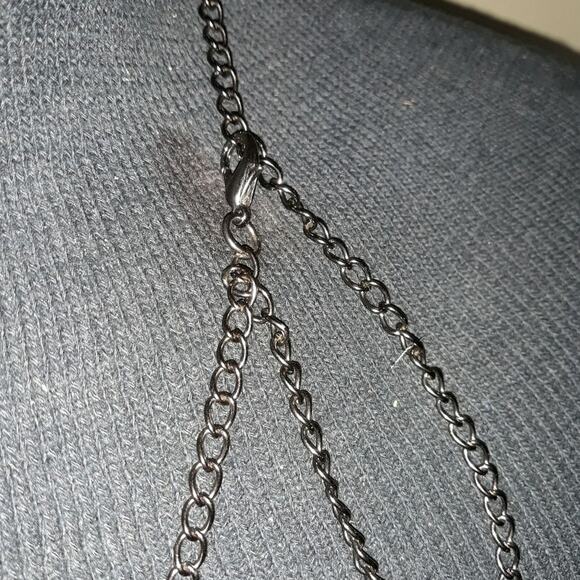 Double Strand Opera Necklace Bronze Beads 42” - Picture 2 of 2